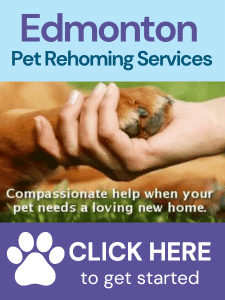 Edmonton Pet Rehoming Services Banner